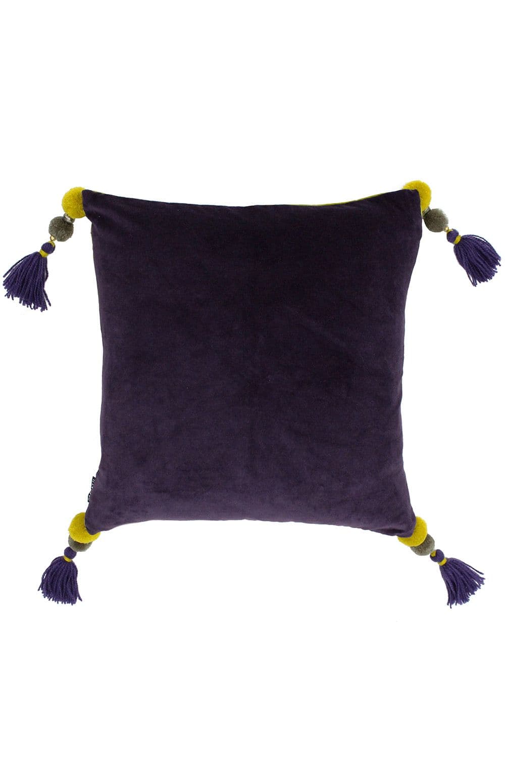Poonam Tasselled Velvet Cushion