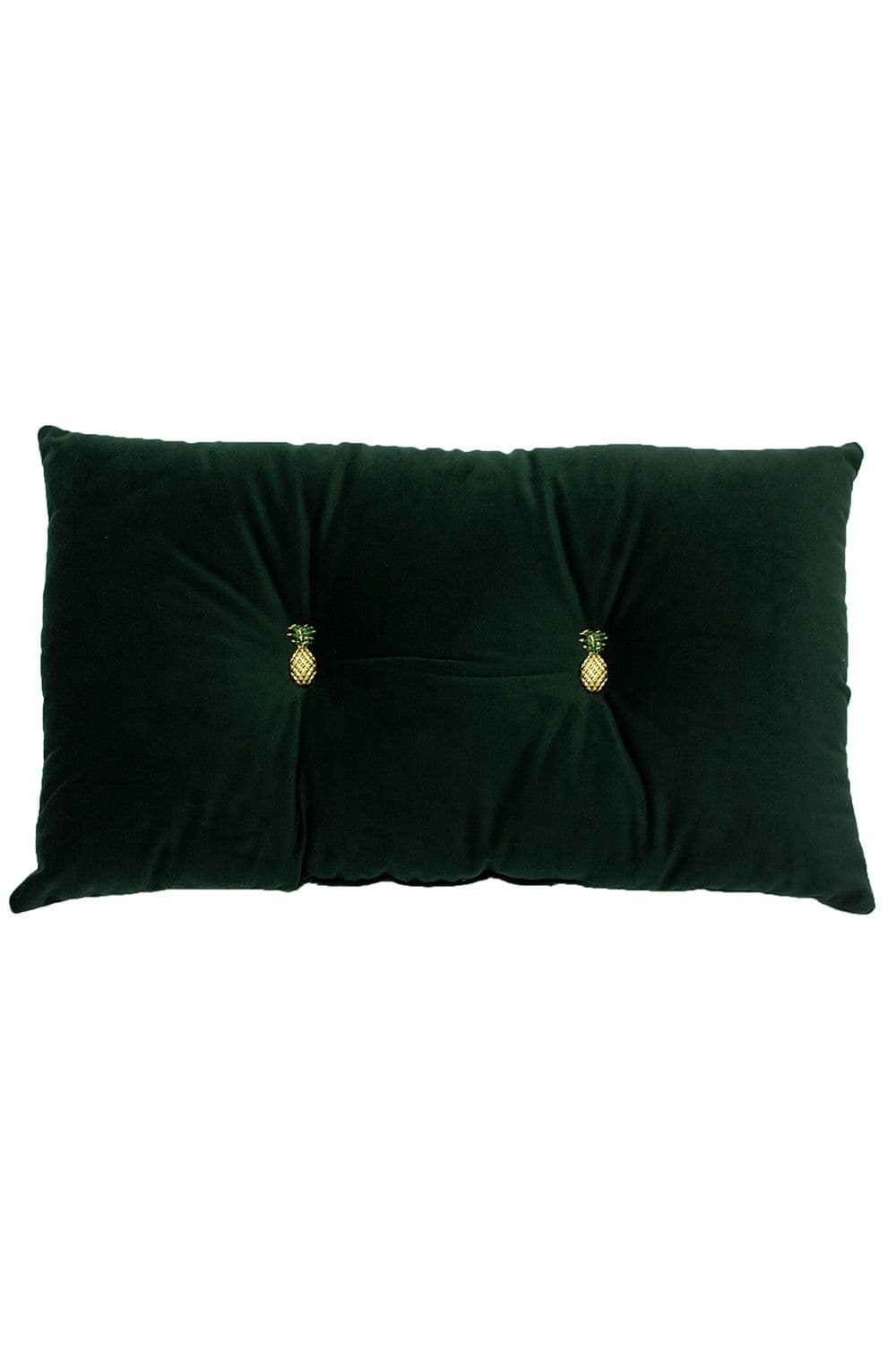 Pineapple Jewelled Velvet Cushion