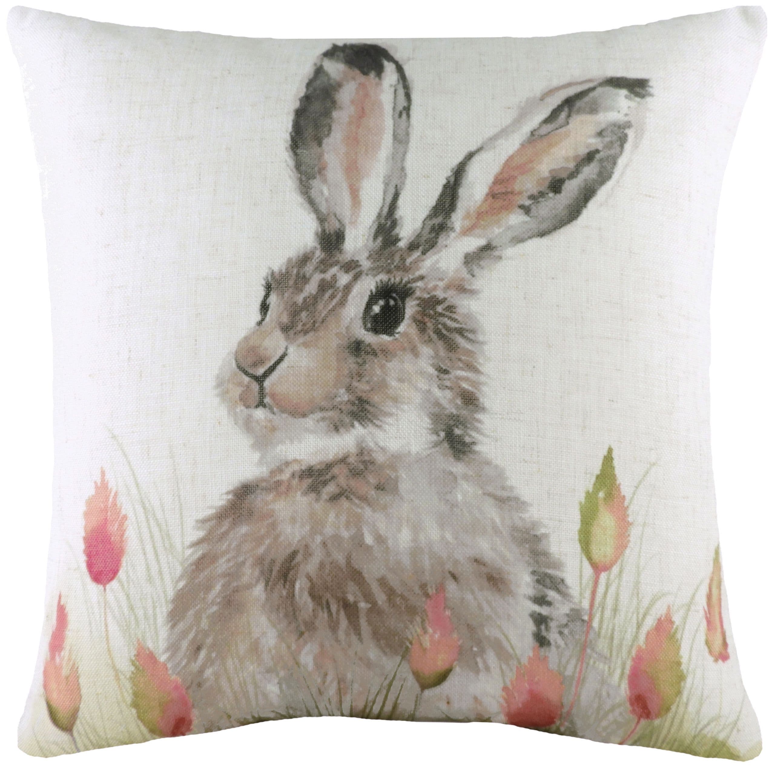 Hedgerow Hare Cushion