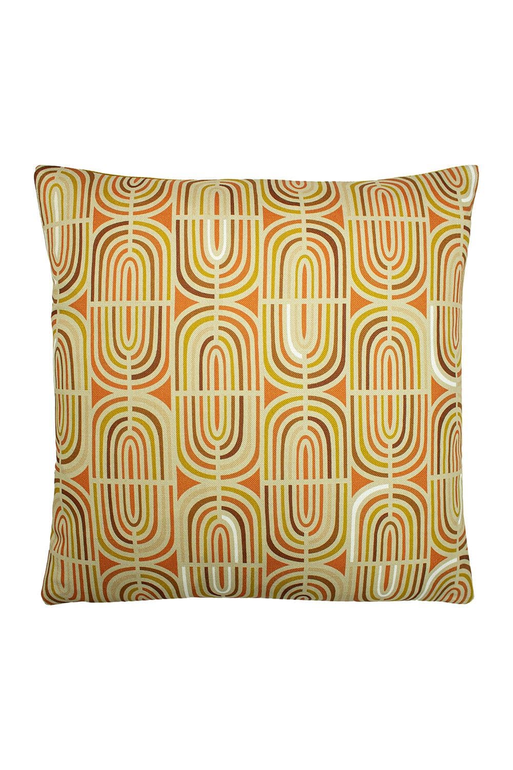 Retro Rainbow Scandi Inspired Printed Cushion
