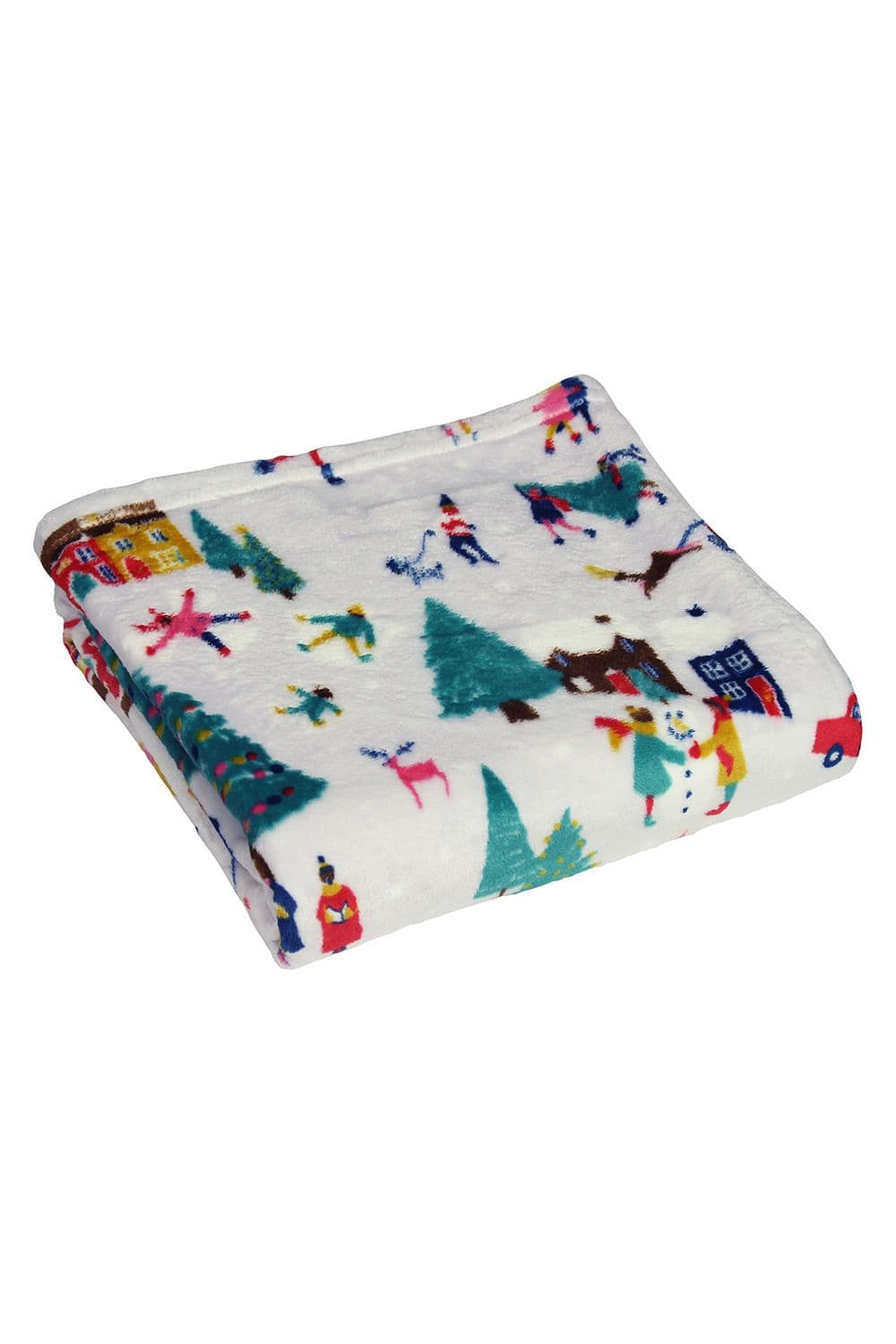 Christmas Together Festive Fleece Throw