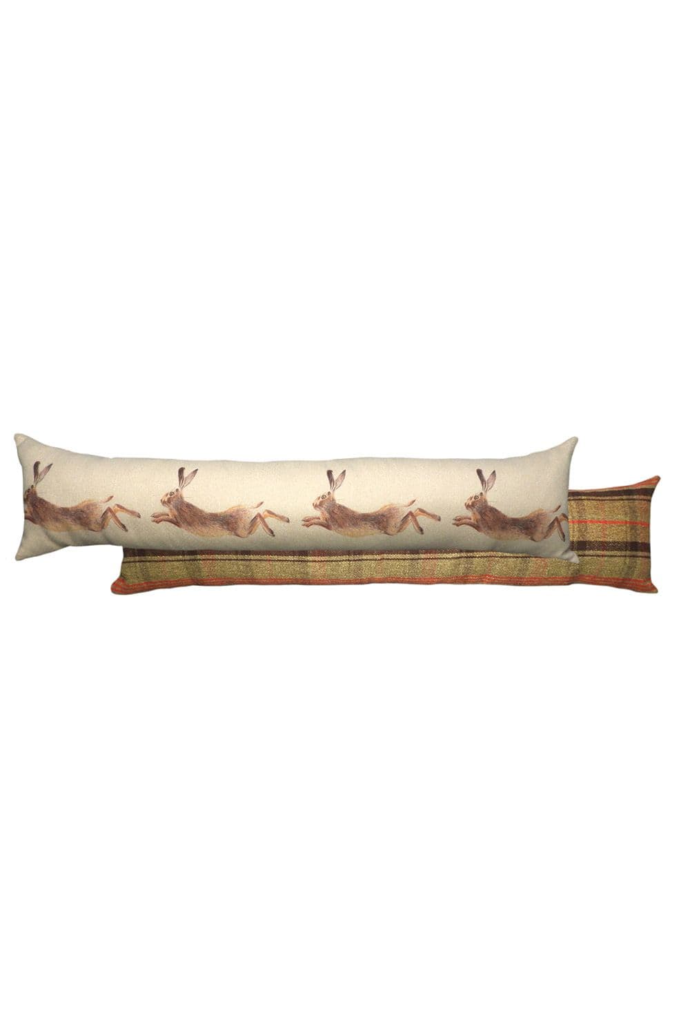 Hunter Leaping Hare Printed Draught Excluder Cover