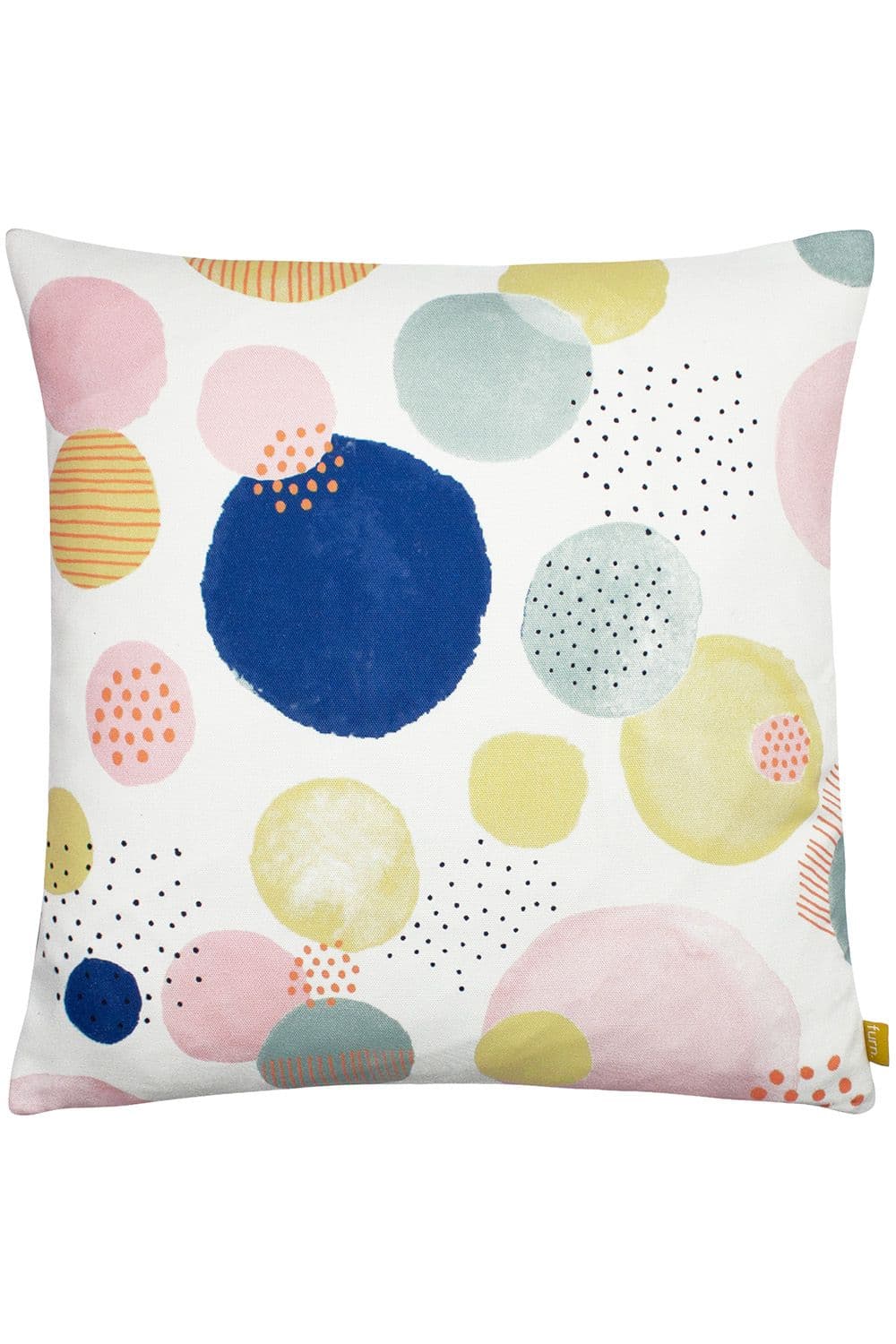 Dottol Geometric Circle Pattered Recycled Cushion