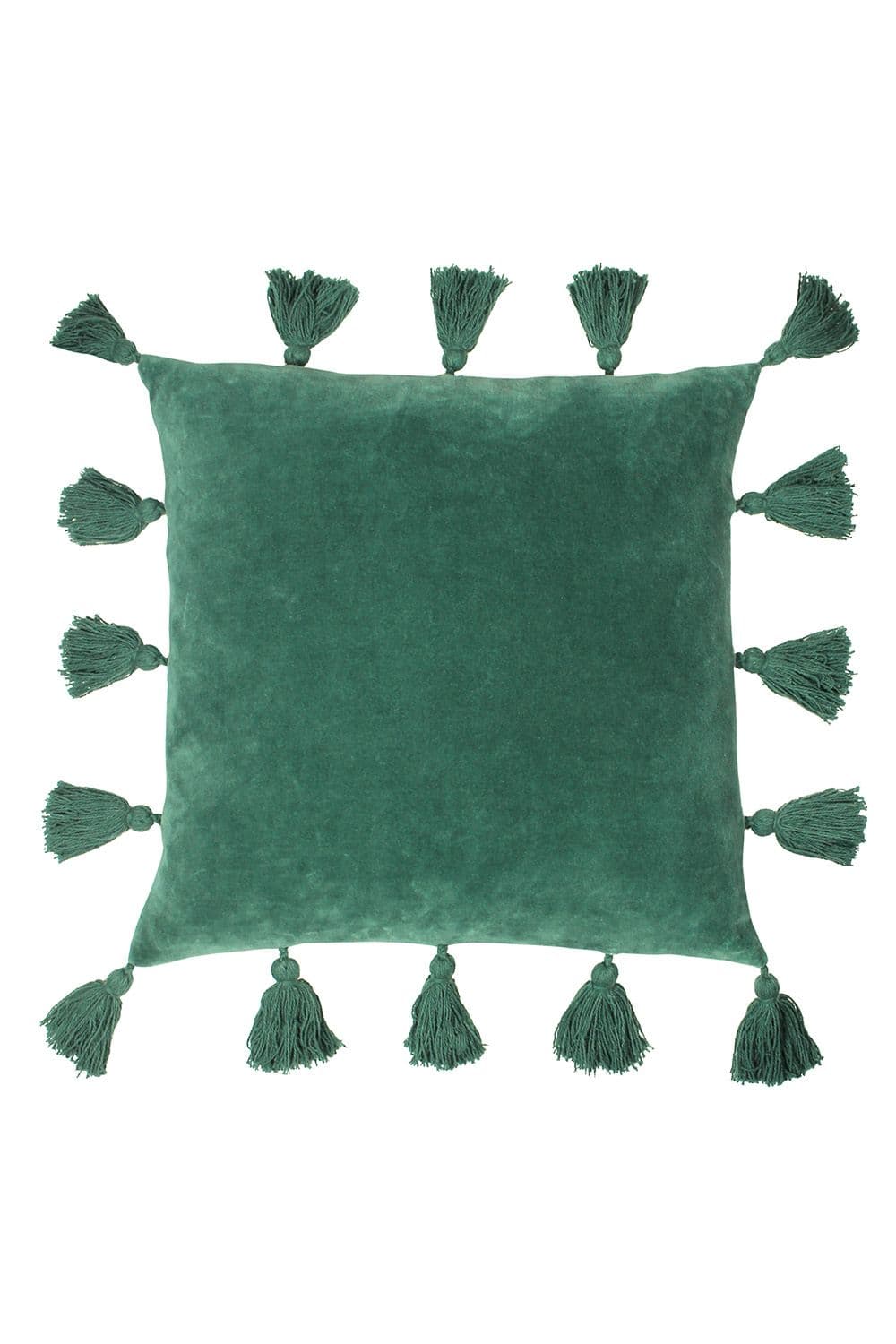 Medina Tasselled Soft Velvet Cushion