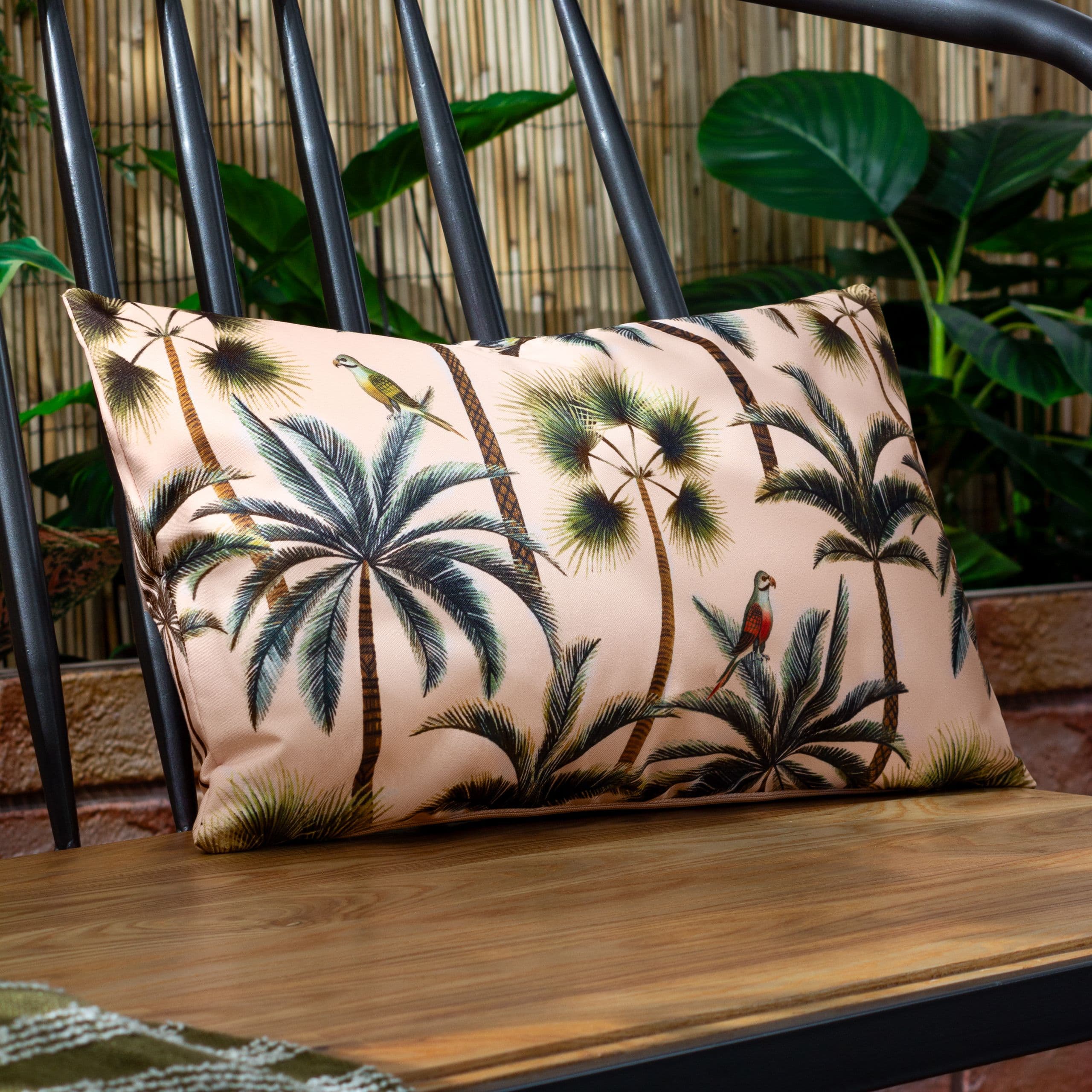 Palms Tropical Water & UV Resistant Outdoor Cushion