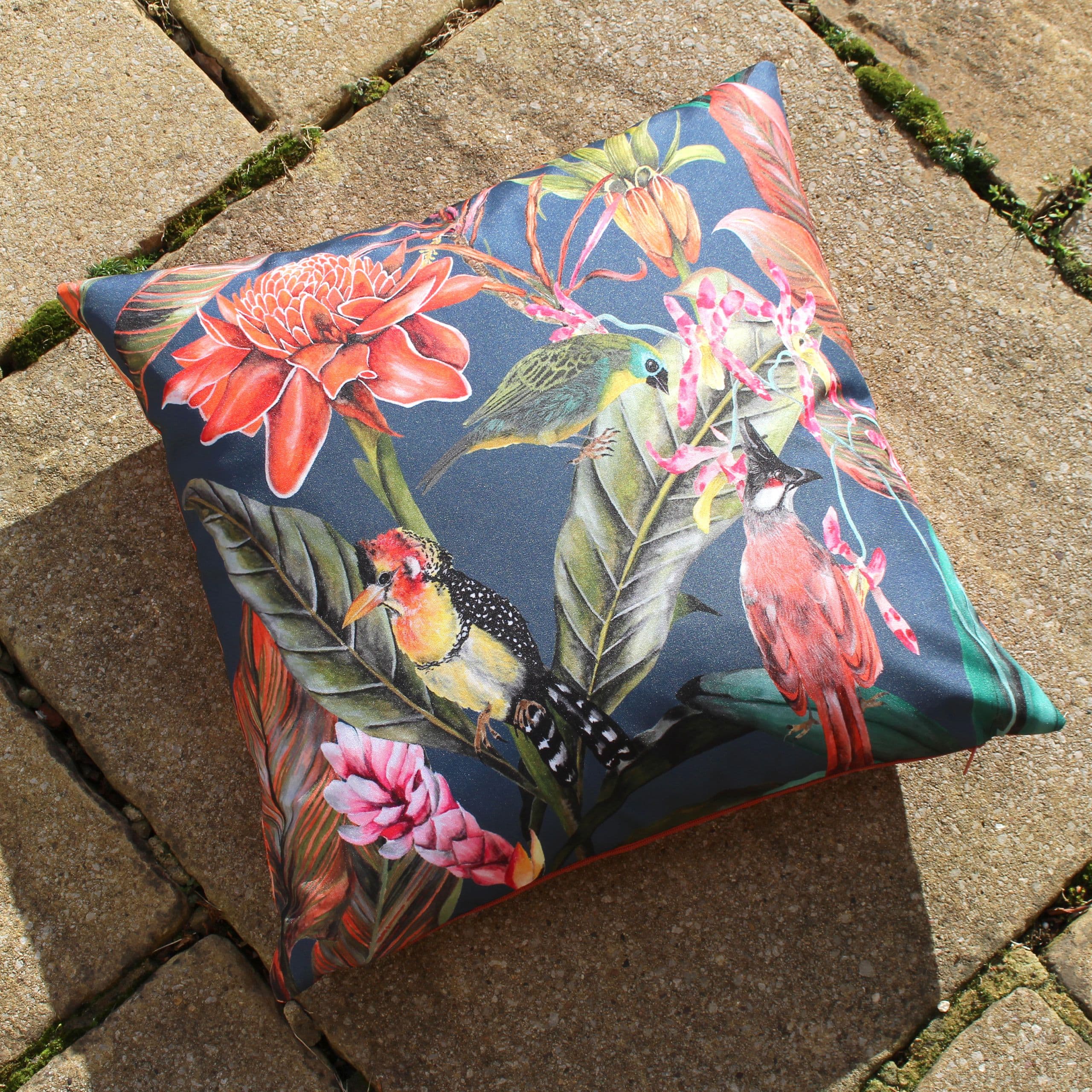 Exotics Floral Water & UV Resistant Outdoor Cushion