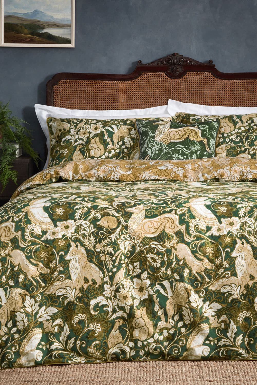 Harewood British Animal 100% Cotton Duvet Cover Set