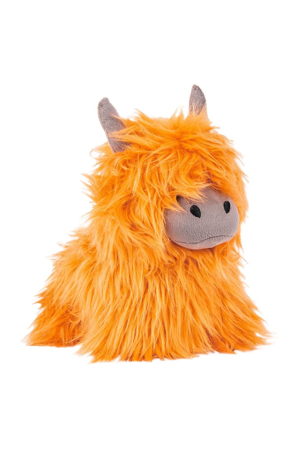 Highland Cow Faux Fur Novelty Door Stop