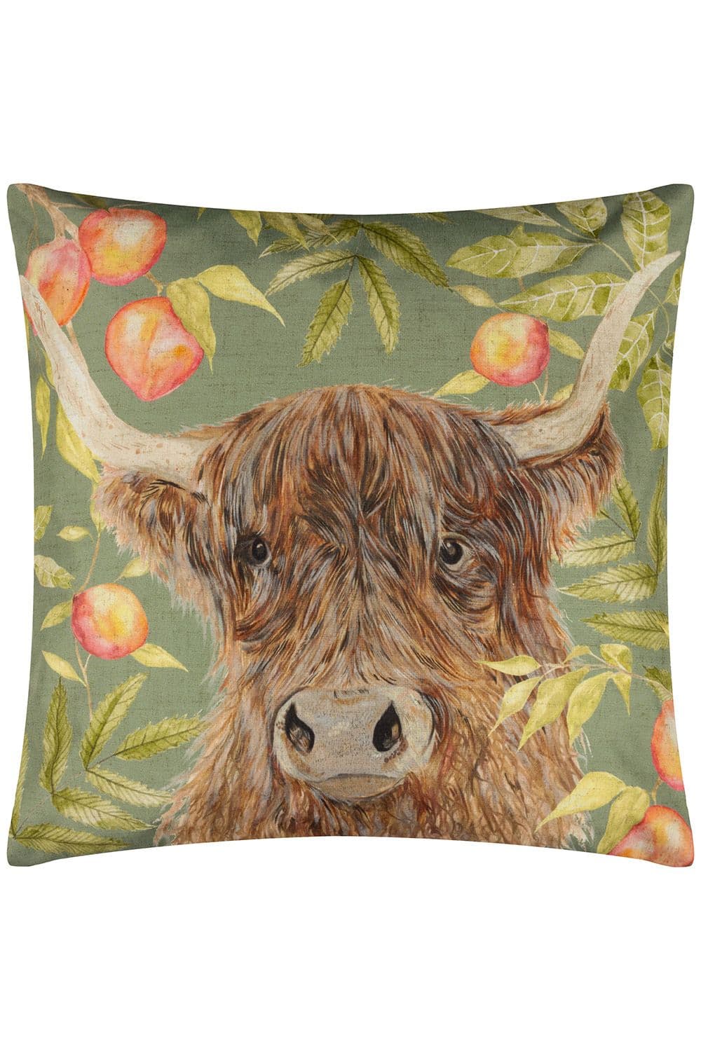 Grove Highland Cow Water & UV Resistant Outdoor Cushion