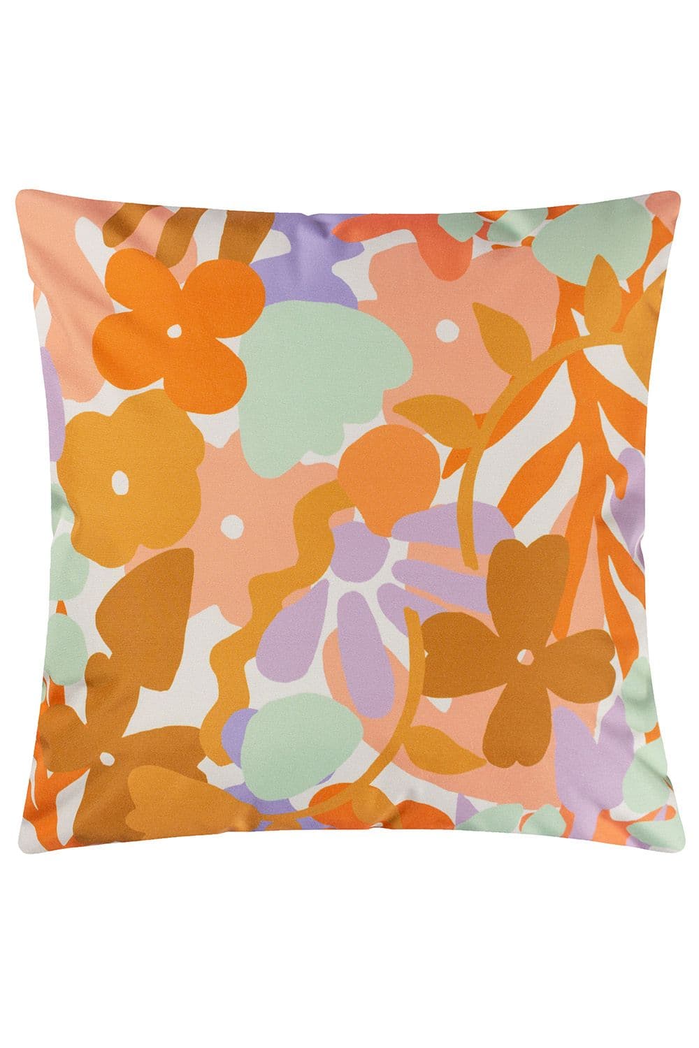 Amelie Abstract Water & UV Resistant Reversible Outdoor Cushion