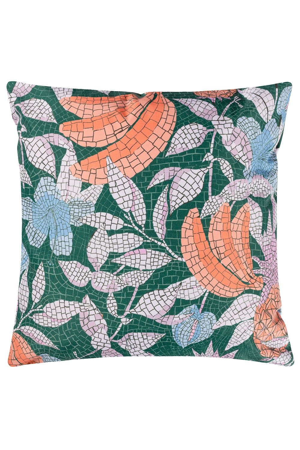 Cypressa Floral Water & UV Resistant Reversible Outdoor Cushion