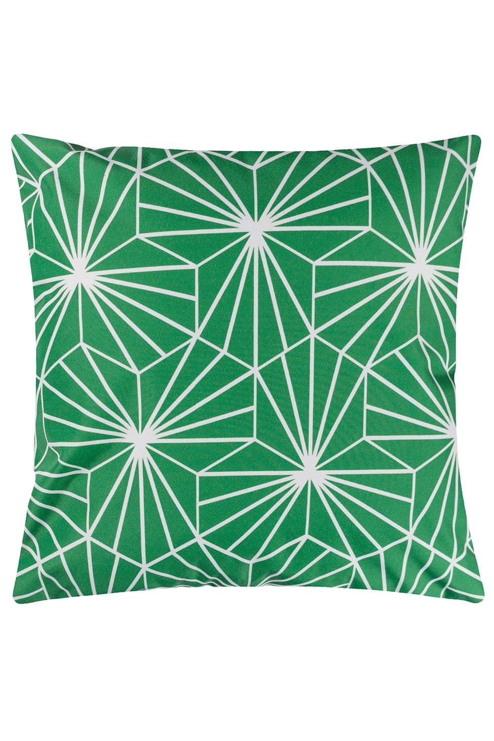 Hexa Geometric Water & UV Resistant Reversible Outdoor Cushion