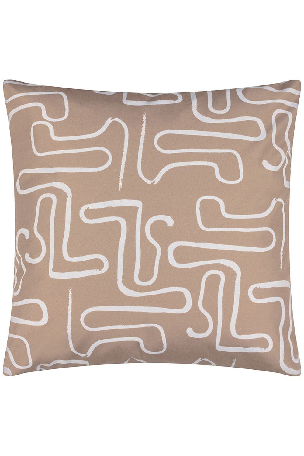 Klay Geometric Water & UV Resistant Reversible Outdoor Cushion