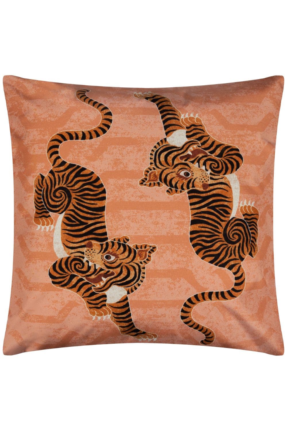 Tibetan Tiger Water & UV Resistant Reversible Outdoor Cushion