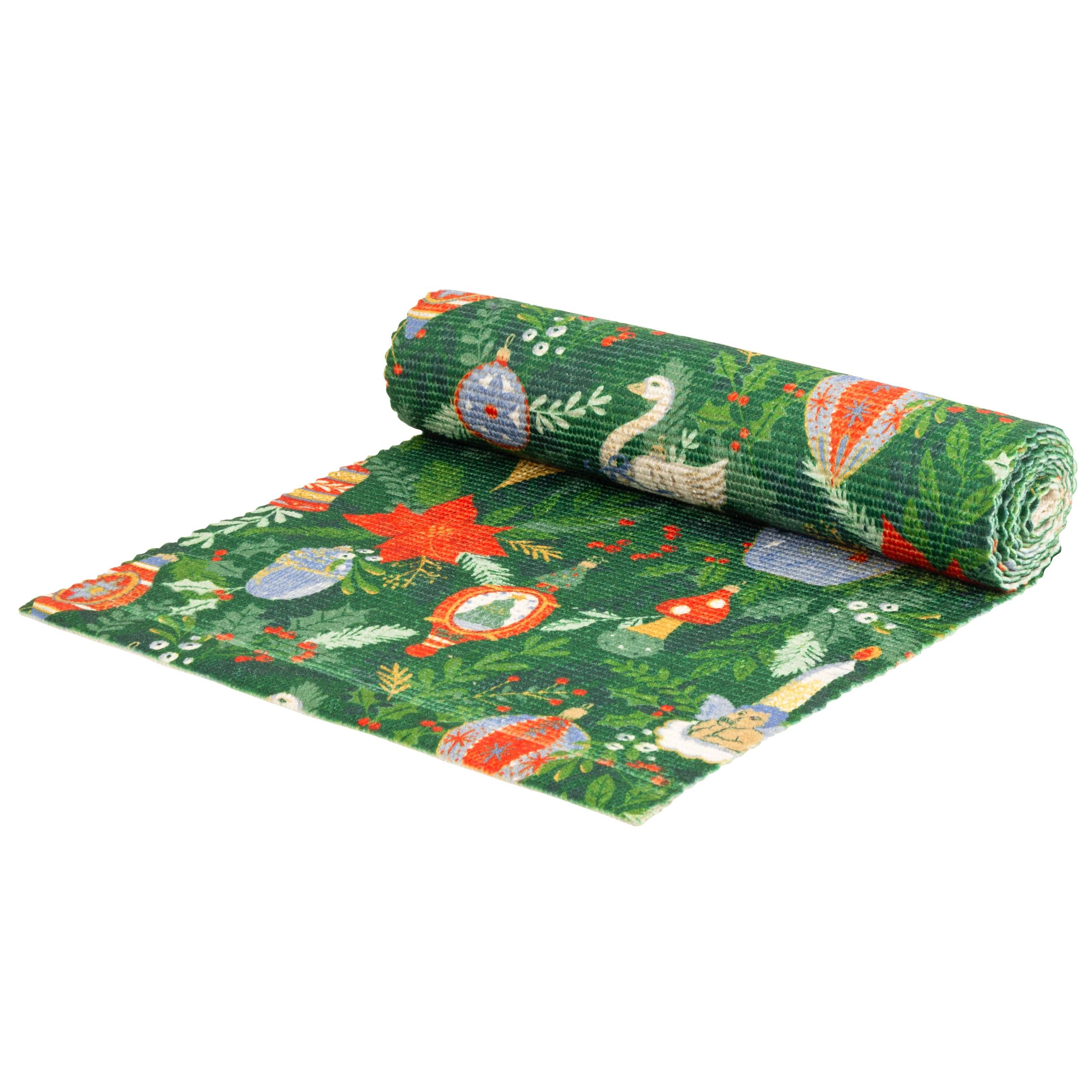 Deck The Halls Washable Festive Table Runner
