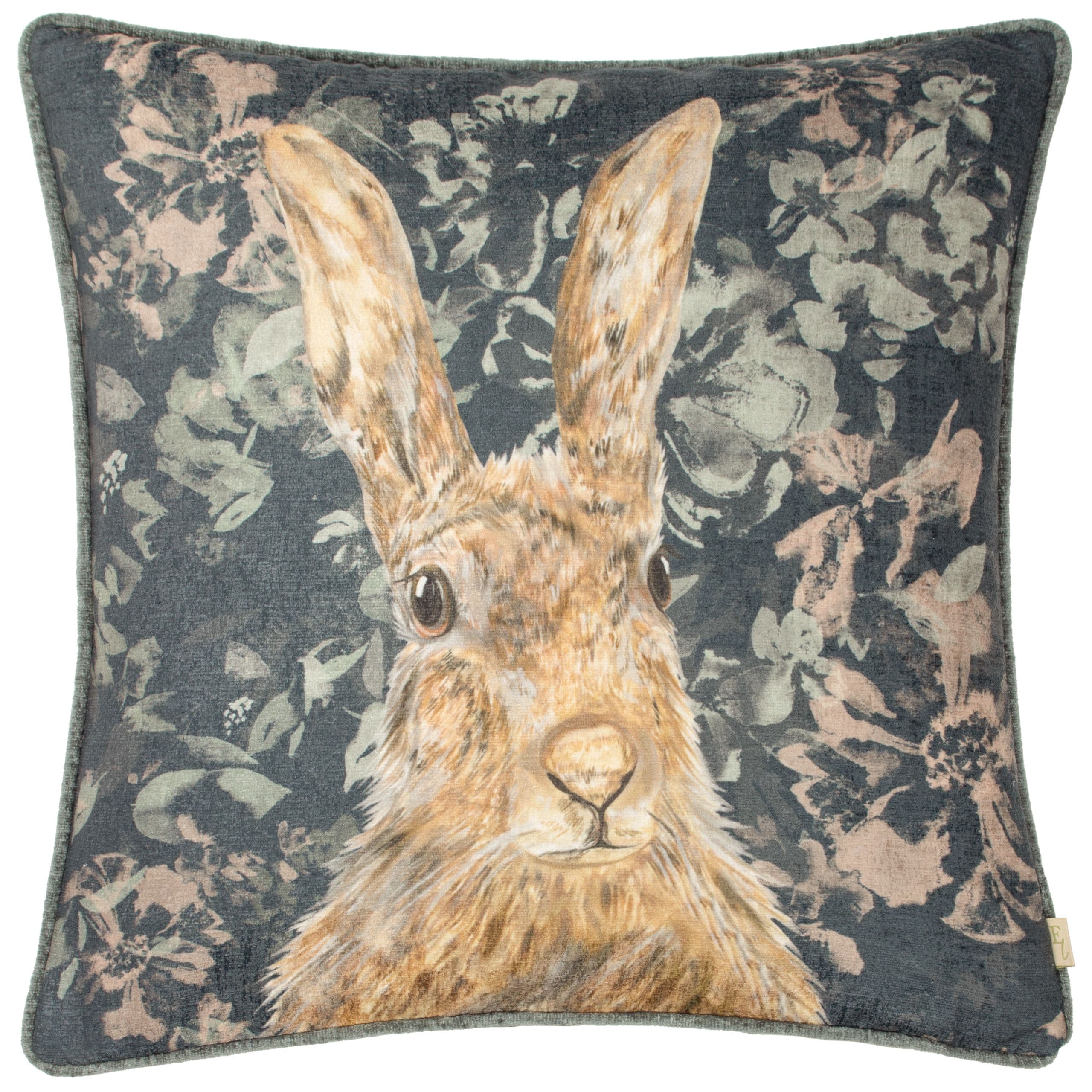 Avebury Hare Animal Printed Cushion