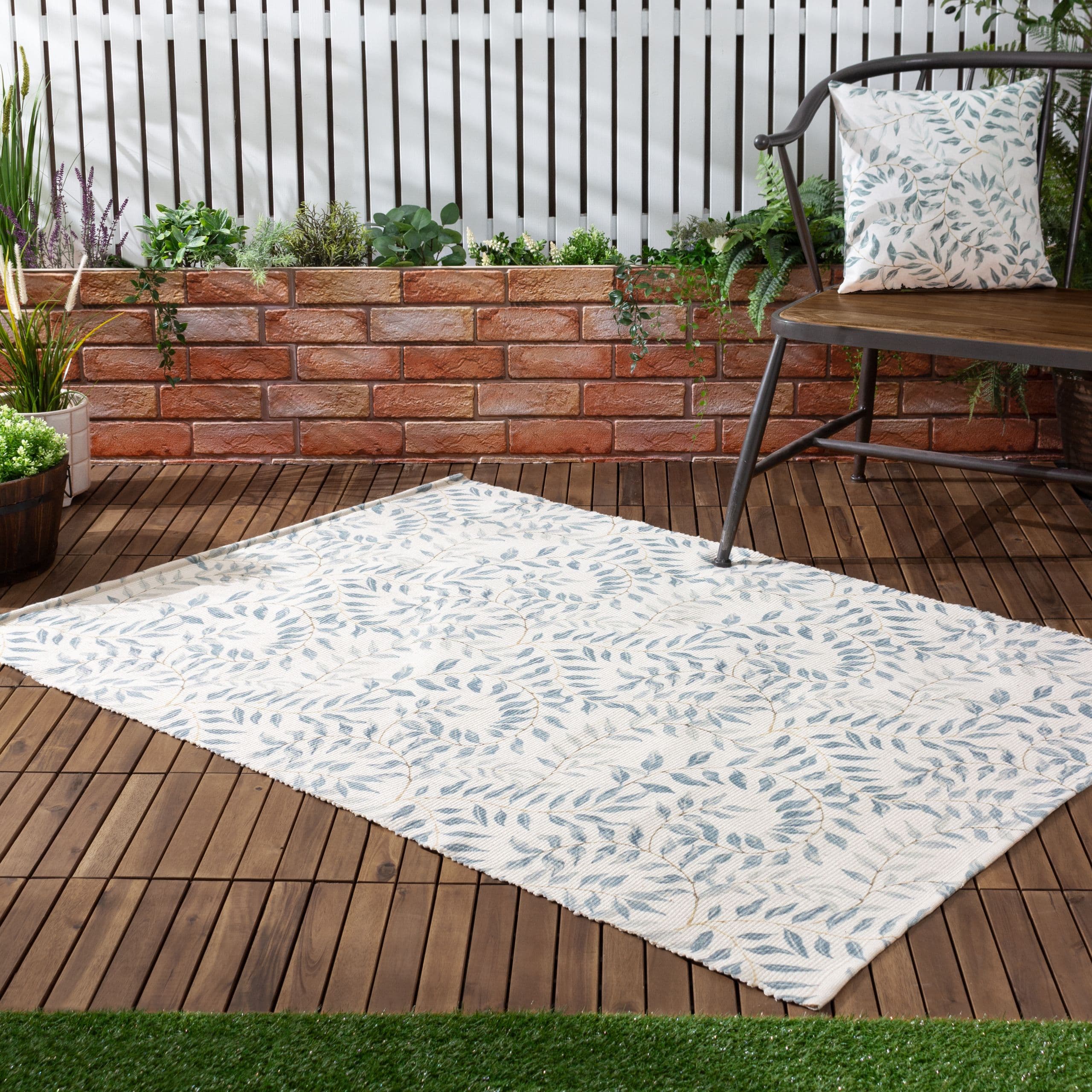 Vinea Outdoor/Indoor Washable Outdoor Rug