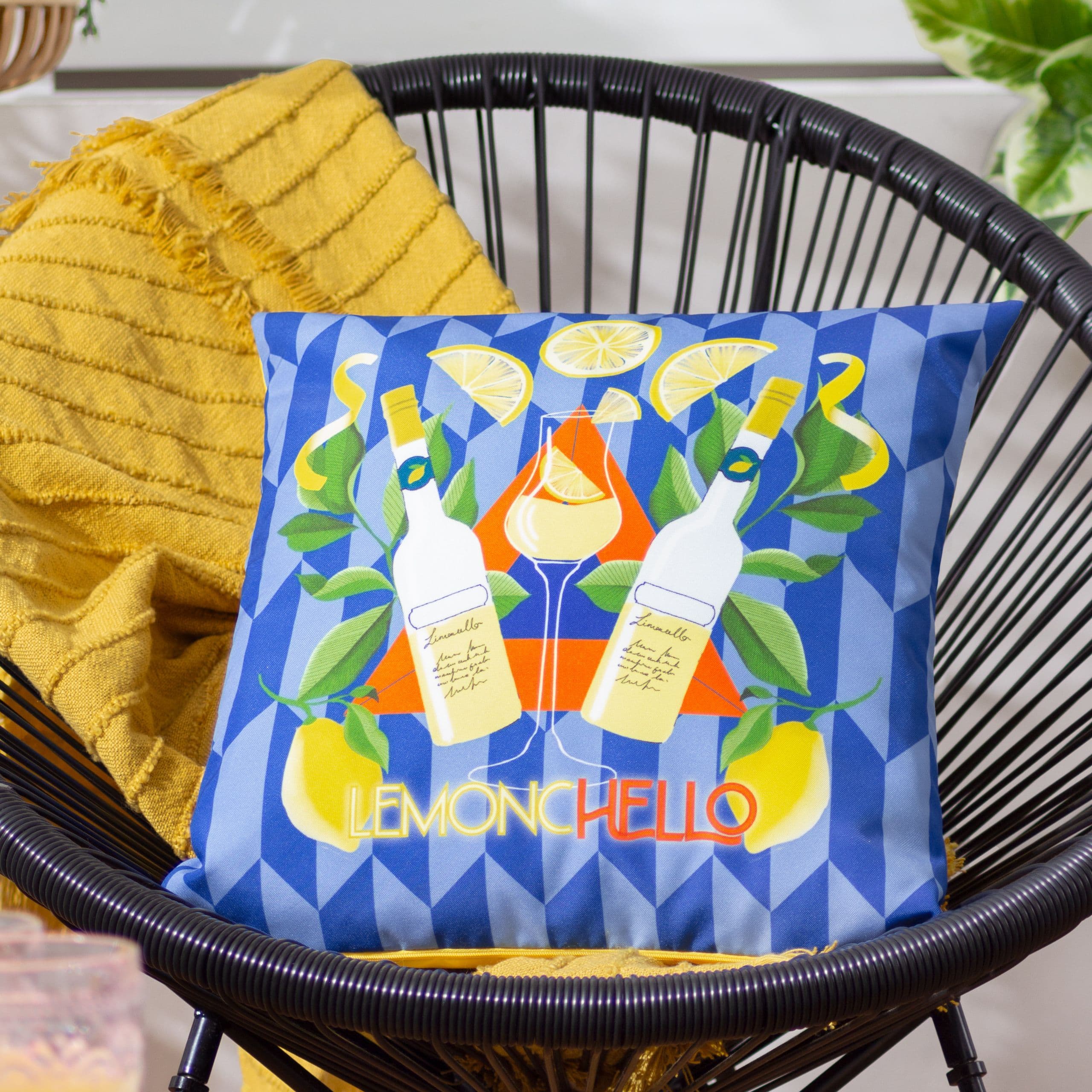 Limoncello UV Water Resistant Outdoor Cushion