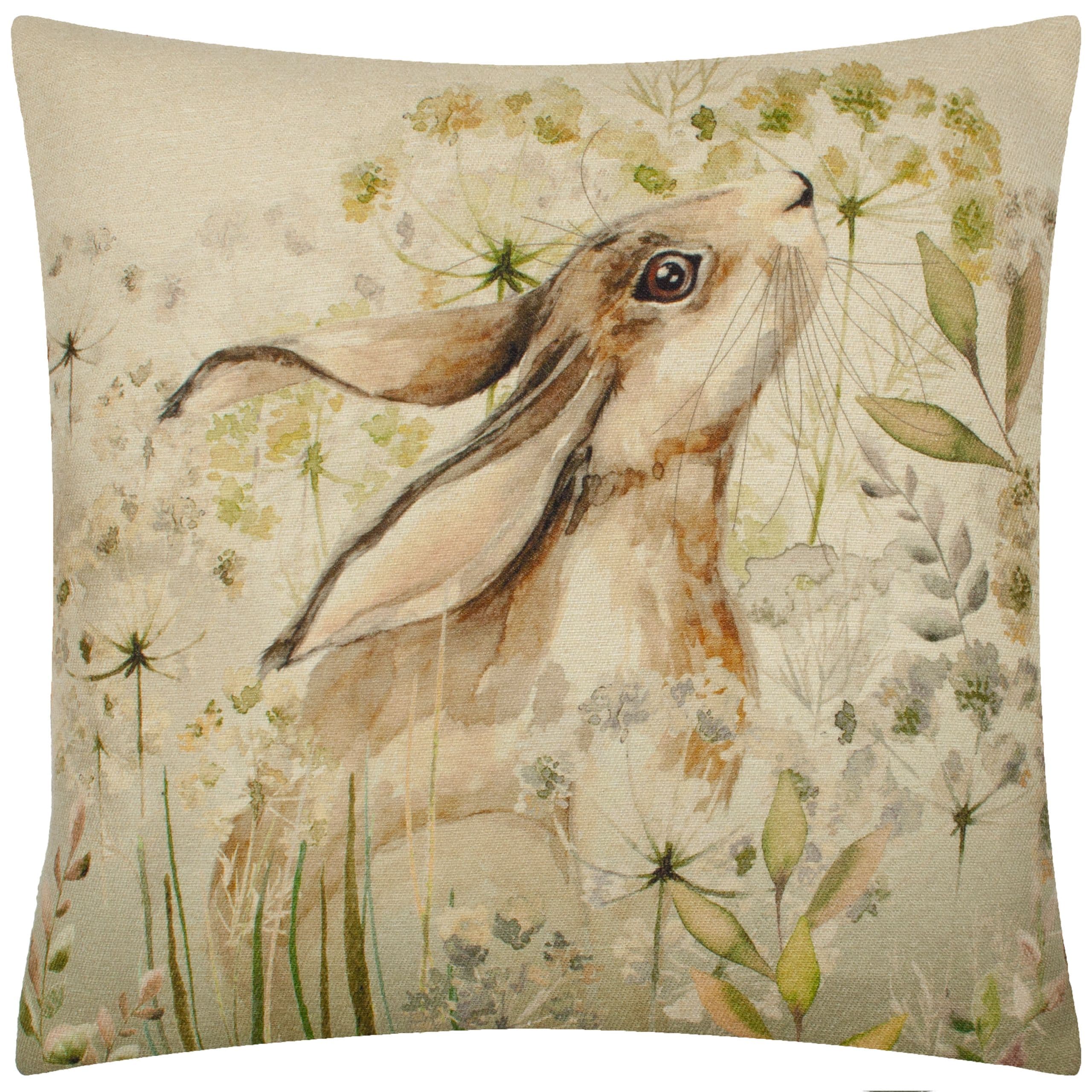 Bramble Hare Tartan Polyester Filled Cushion
