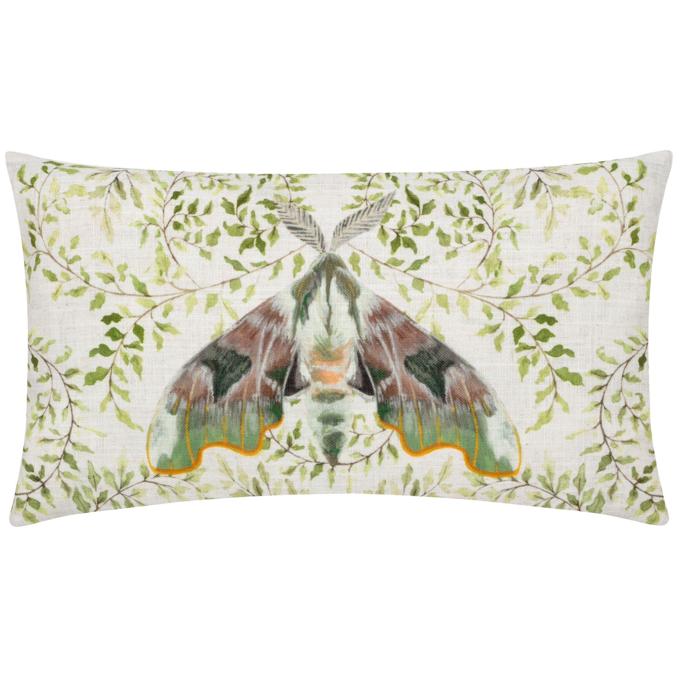 Evans Lichfield Shugborough Moth Traditional Polyester Filled Cushion