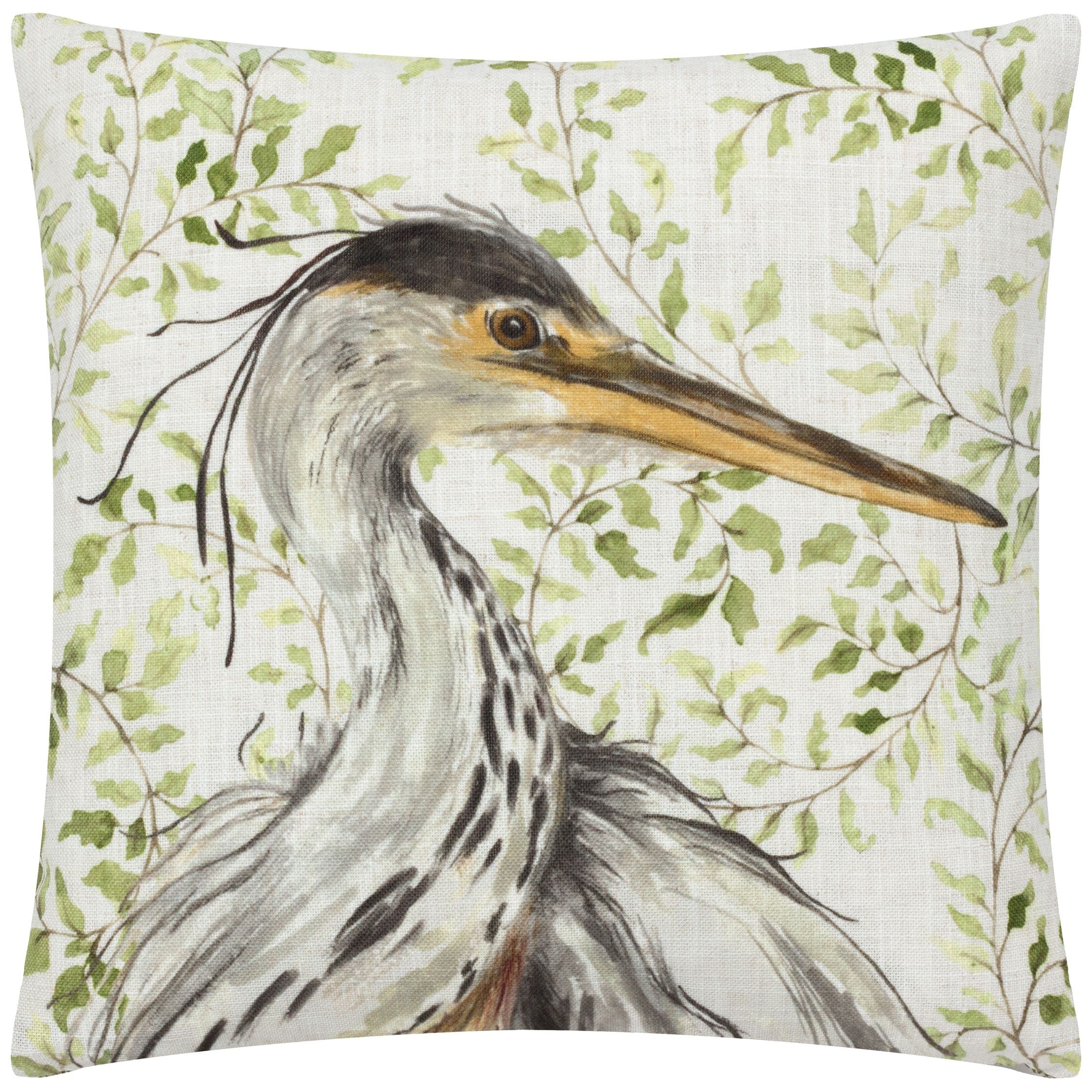 Evans Lichfield Shugborough Heron Traditional Polyester Filled Cushion