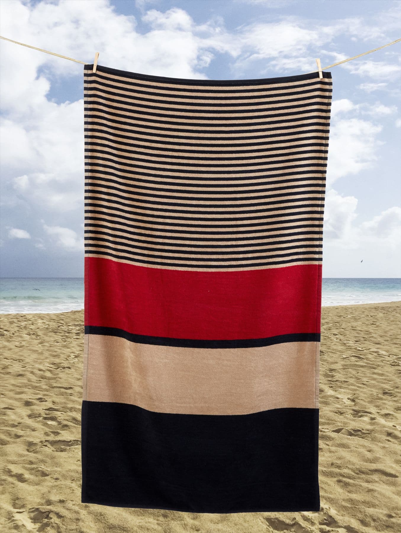 Striped Beach Towel