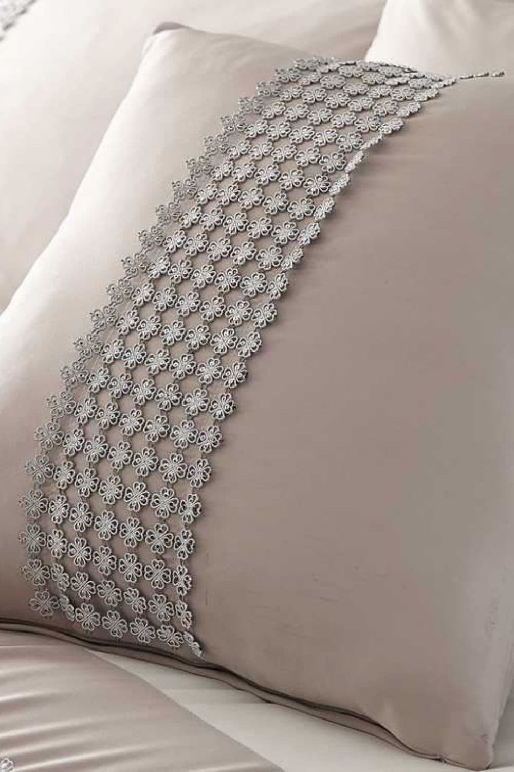 Steffan Embellished Filled Cushion
