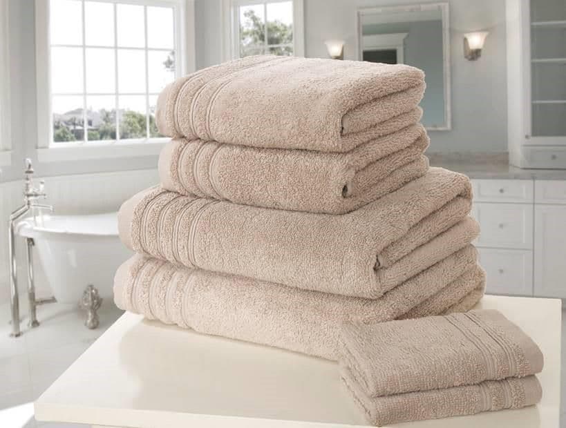 Zero Twist Egyptian Cotton 6pc Towel Bale