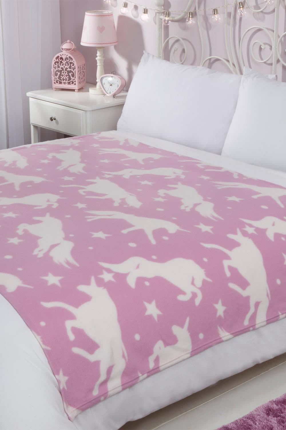 Warm Printed Soft Sofa Bed Travel Fleece Throw Blanket