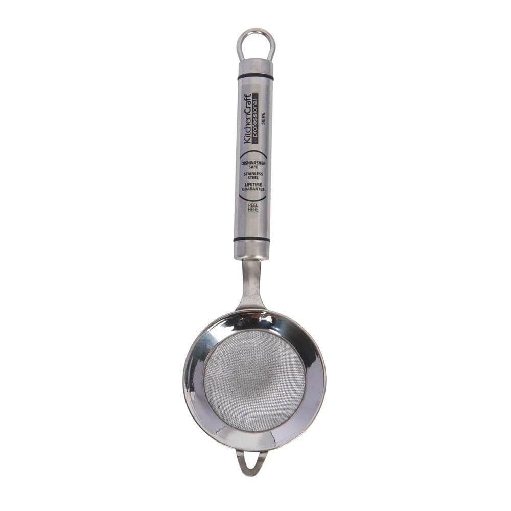 Oval Handled Professional Stainless Steel 7cm Sieve