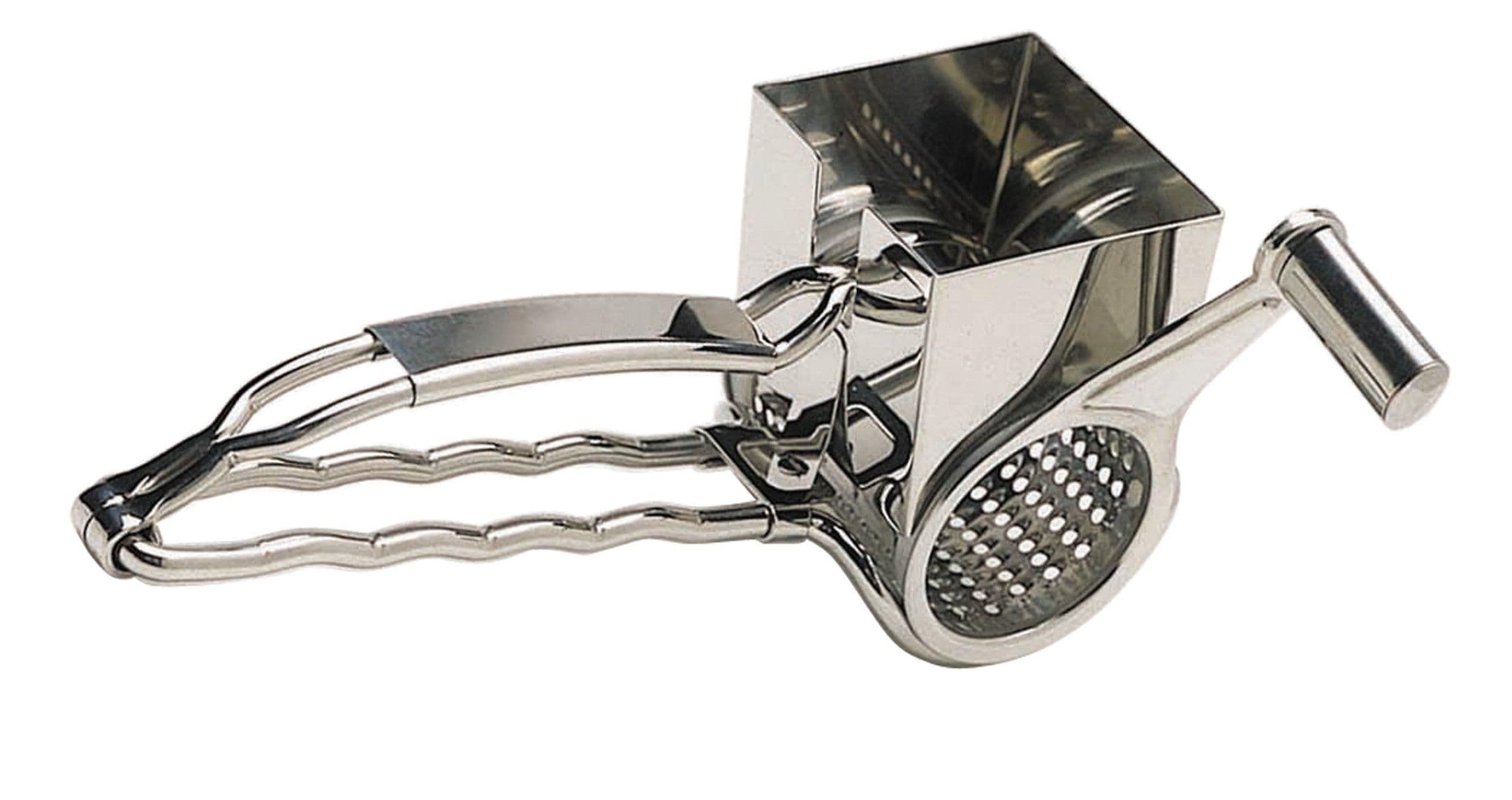 Deluxe Stainless Steel Rotary Cheese Grater