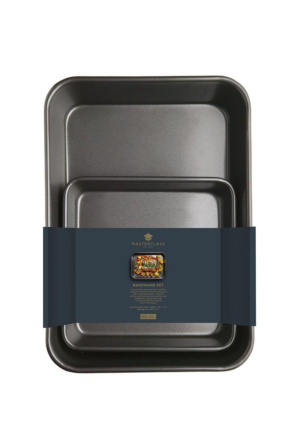 Twin Pack Non Stick Roasting Pan Baking Pan