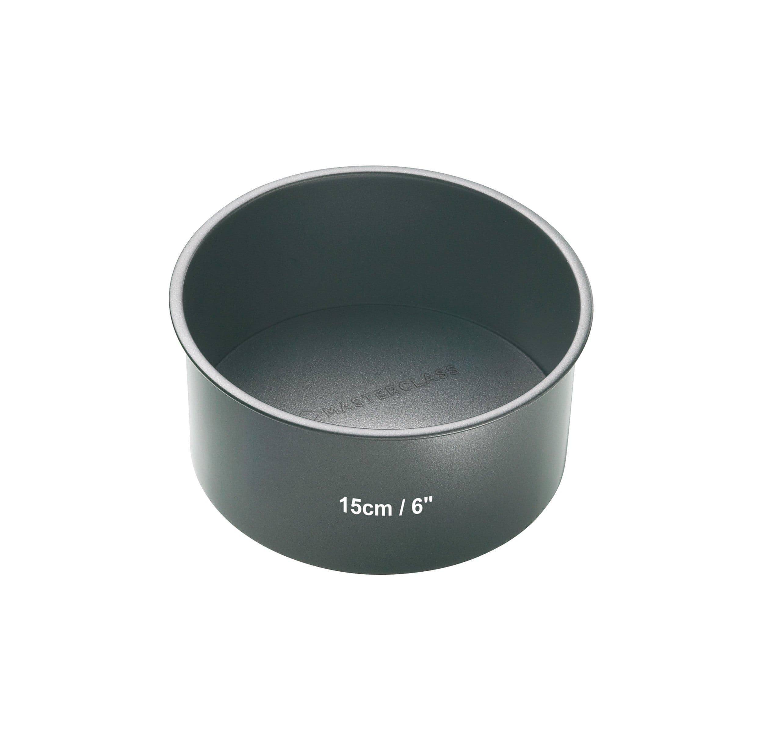Non Stick 15cm Round Loose Base Deep Cake Pan