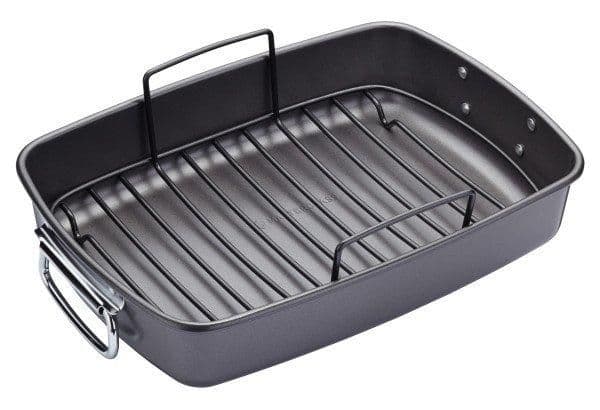 Non Stick Roaster Rack 40x28x7.5cm Display Boxed