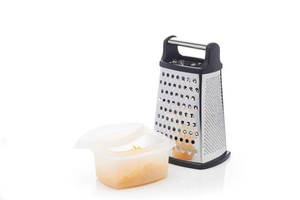 Stainless Steel Four Sided Box Grater Collecting Box