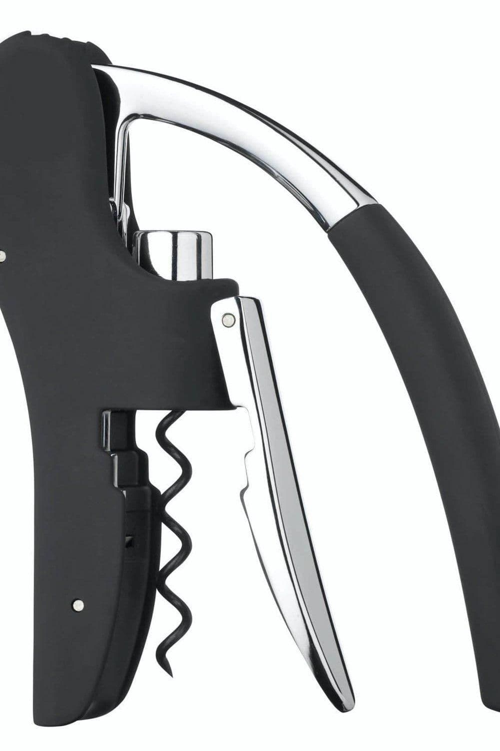 Lever-Arm Power Arc Corkscrew, Foil Cutter, Worm, Carded