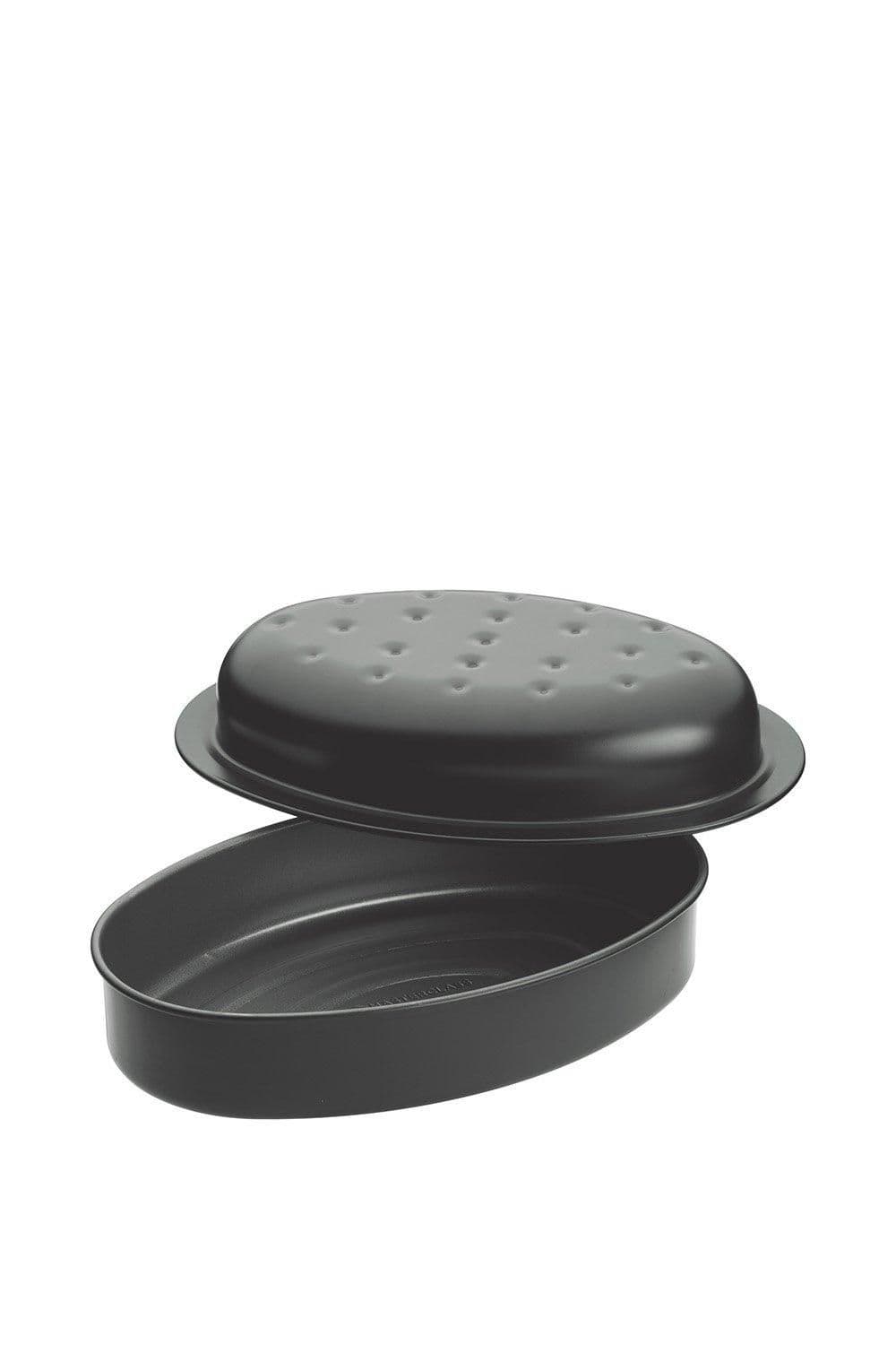 Non Stick Covered Oval Roasting Pan