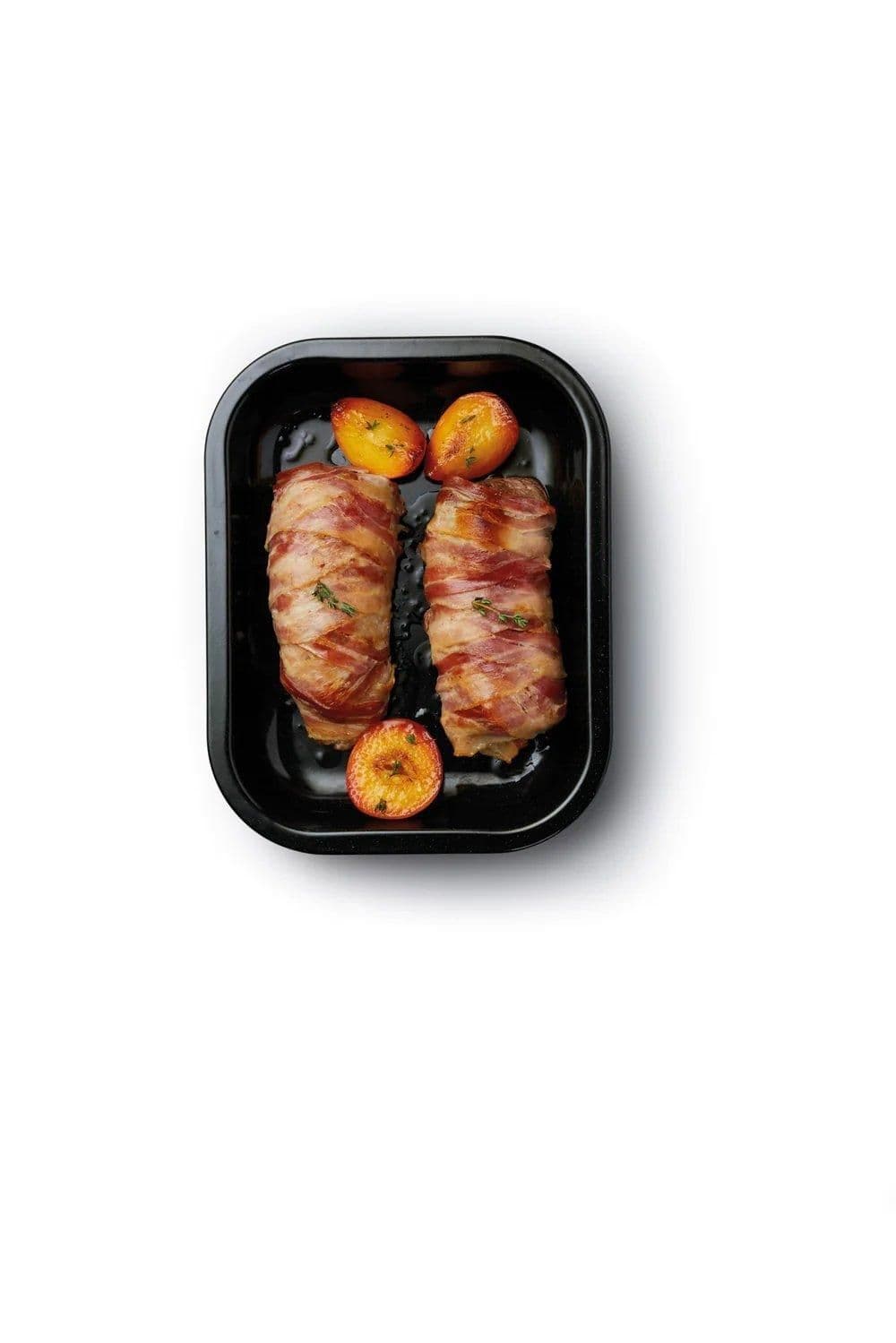 Professional Vitreous Enamel Roasting Pan 27x21x4cm Sleeved