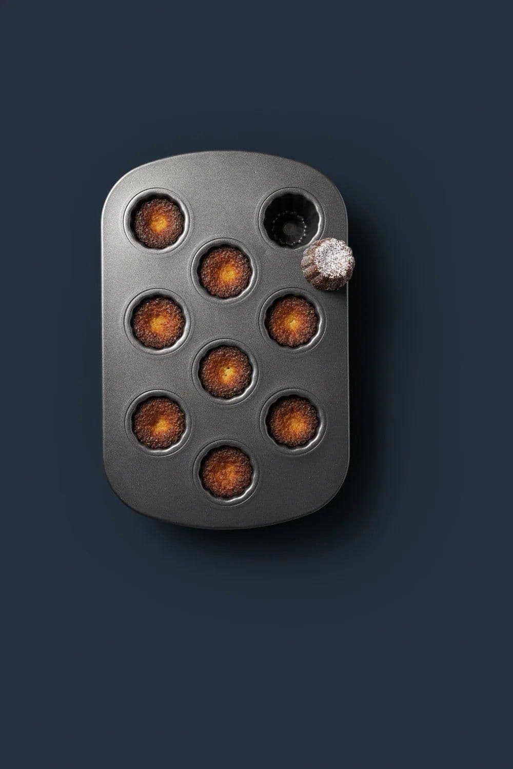 Non Stick Silicone Nine Hole Canelé Pan 32.5x22cm Sleeved