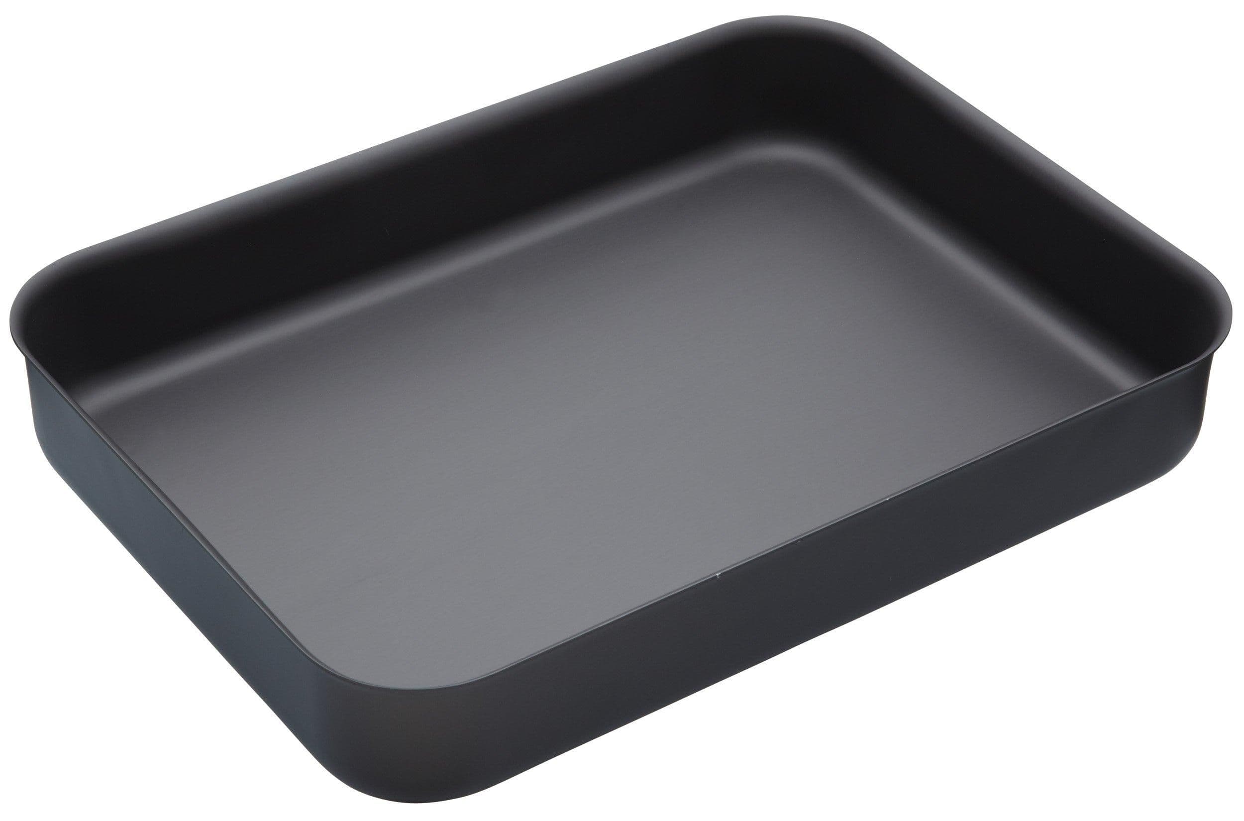 Professional Non Stick Hard Anodised Roasting Pan 42x31x6.5cm Labelled