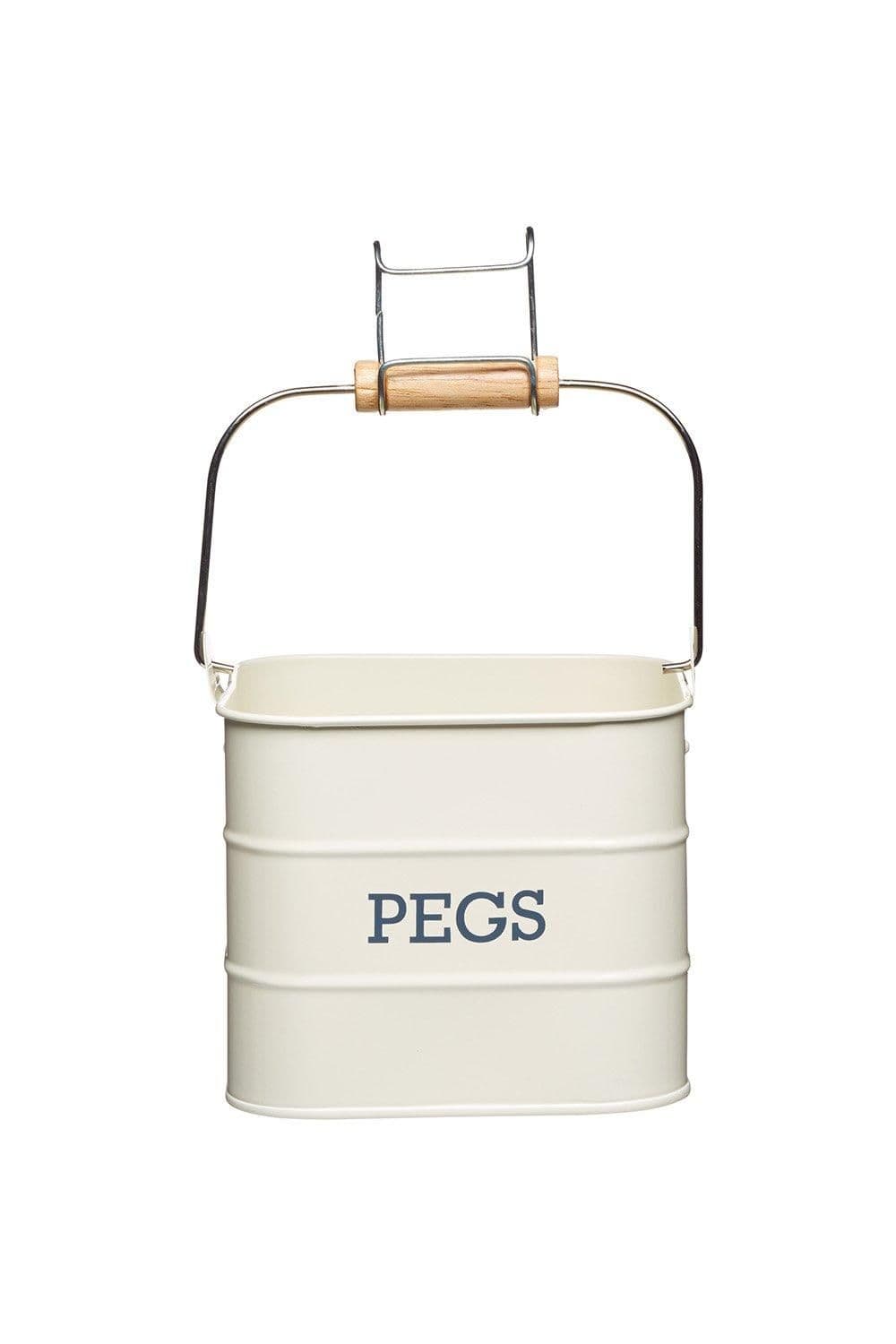 Antique Peg Tin