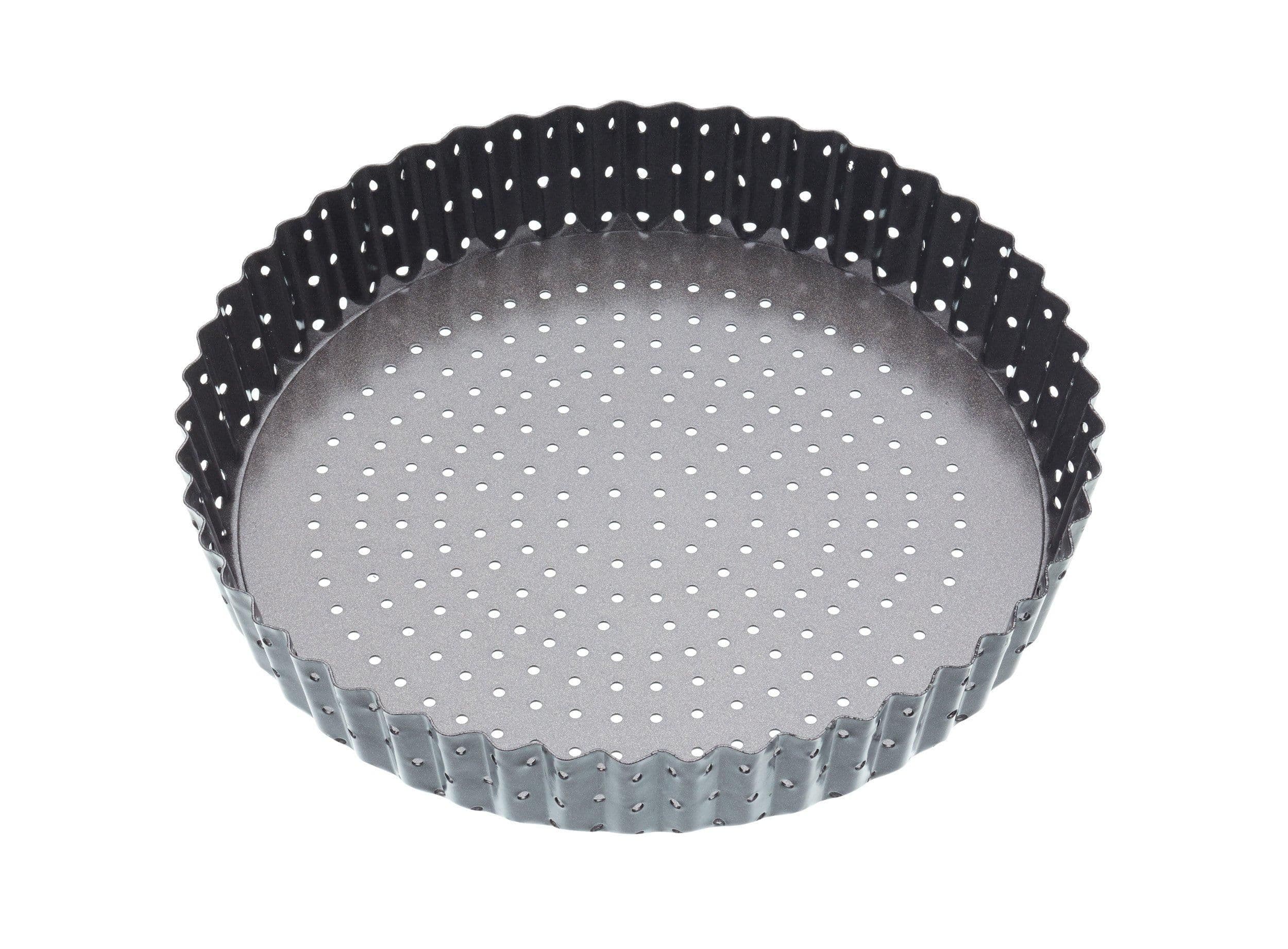 Crusty Bake Fluted Round Flan Quiche Tin 23x3cm Sleeved