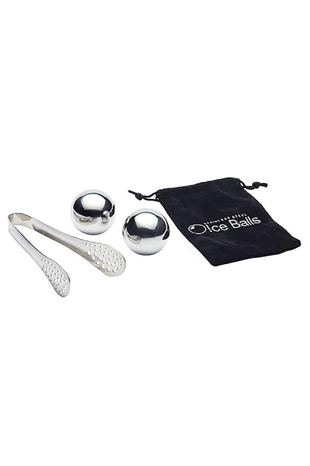 Stainless Steel Large Spherical Ice Ball Set, Gift Boxed