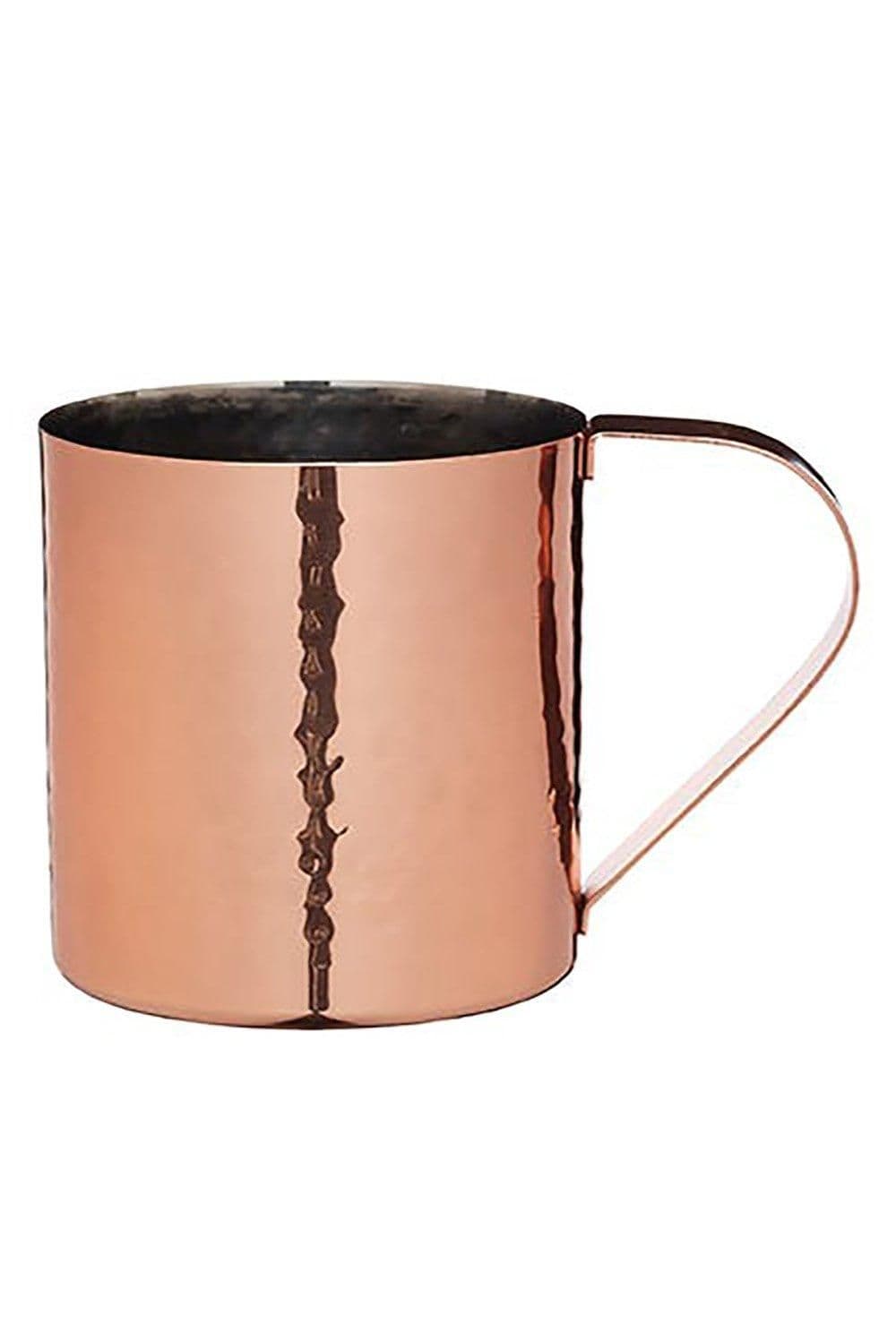 Hammered Copper Finish Moscow Mule Mug, 550ml, Gift Tagged