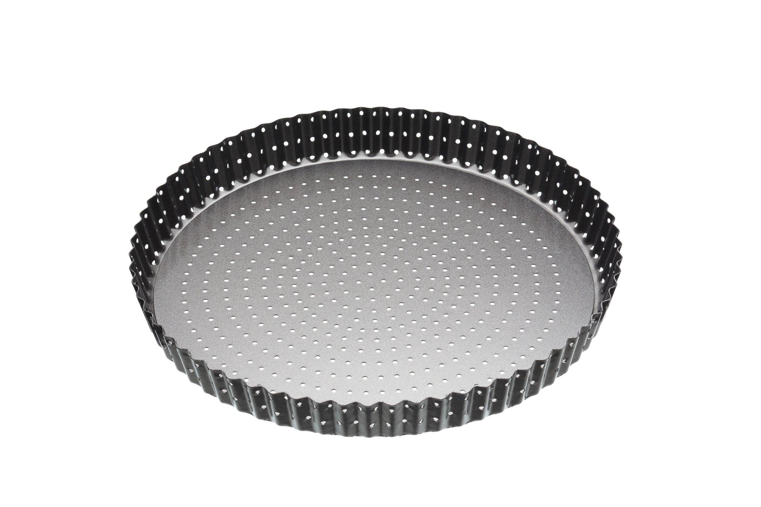Crusty Bake Non Stick Fluted Round Flan Quiche Tin 28cm Sleeved