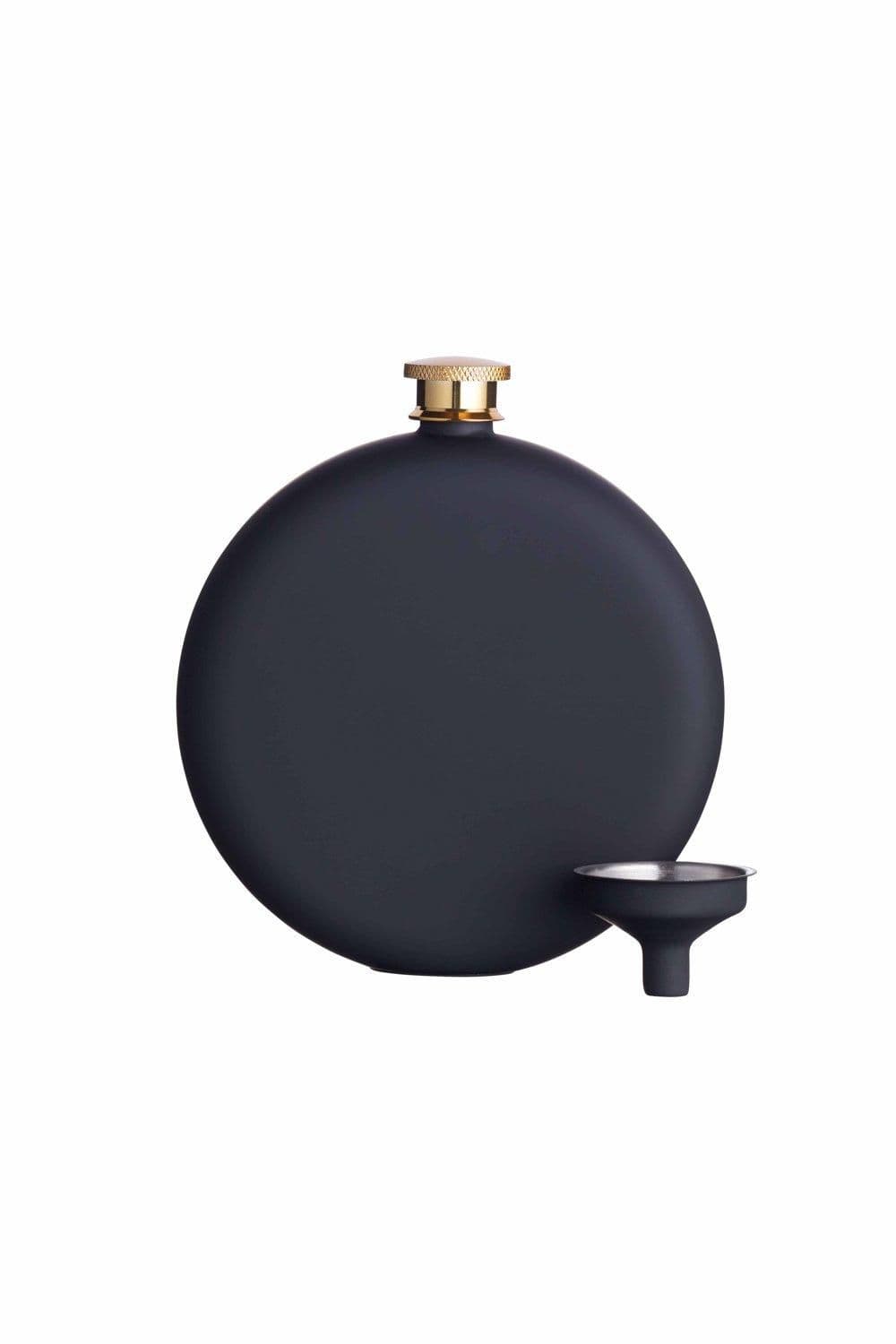 Stainless Steel Soft Touch 350ml Hip Flask, Gift Boxed