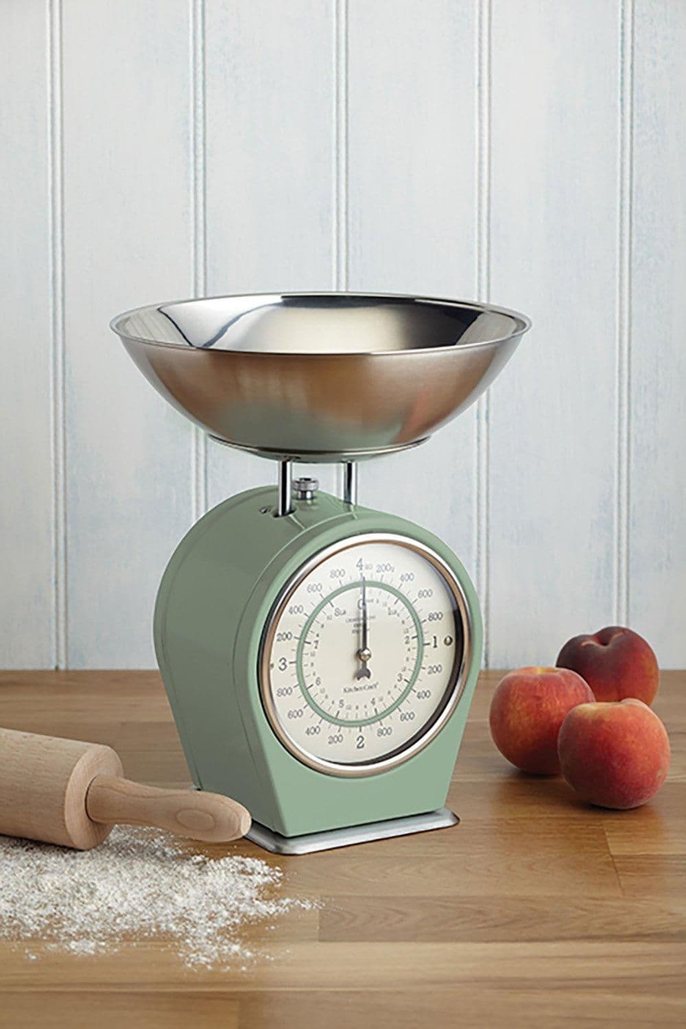 Sage Green Mechanical Kitchen Scales