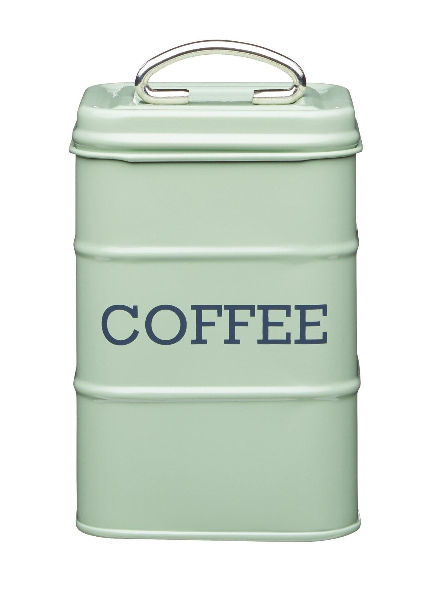 Coffee Storage Canister English Sage Green