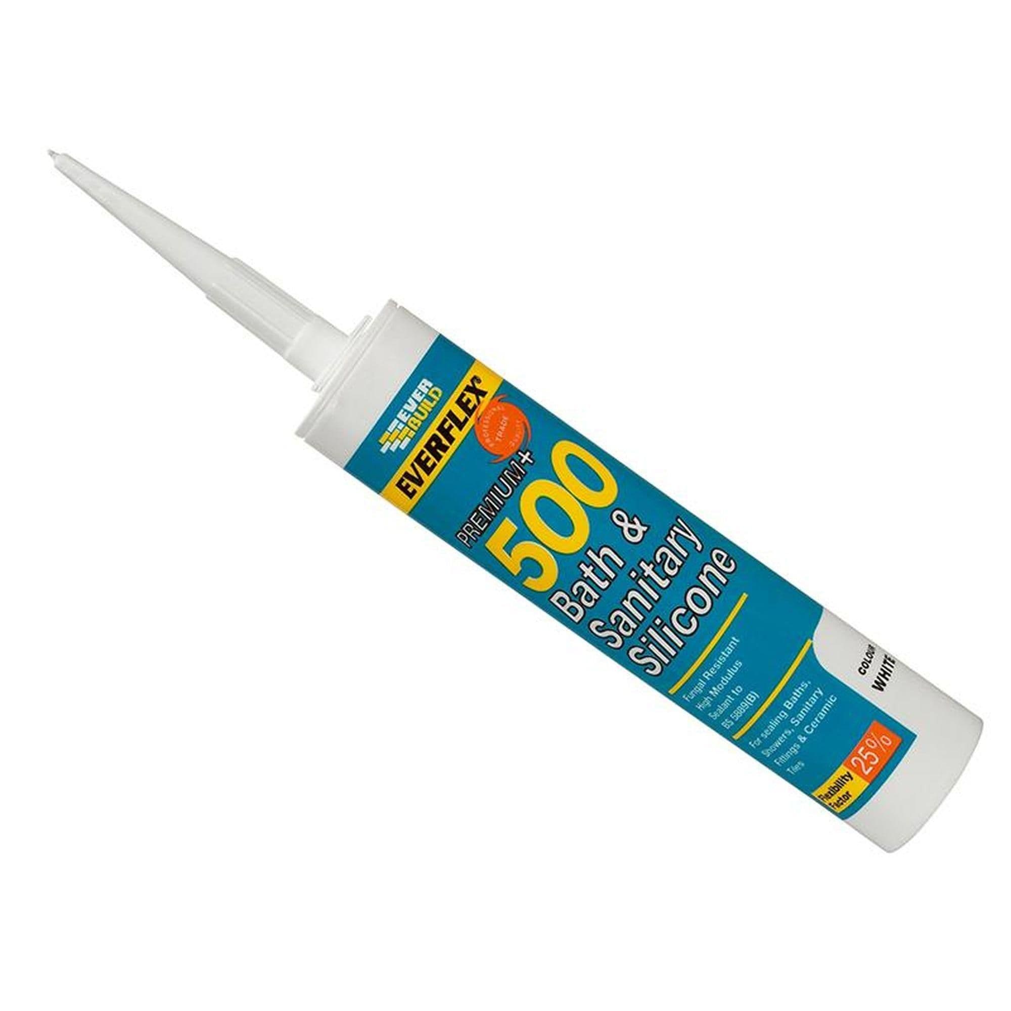 500 Bath & Sanitary Silicone Sealant Translucent