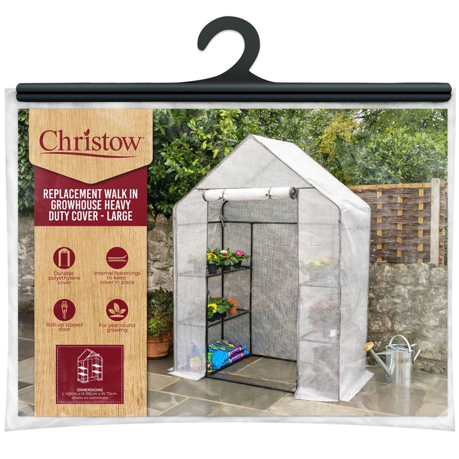 Walk Greenhouse Replacement Cover Grow House Protector Mesh COVER ONLY